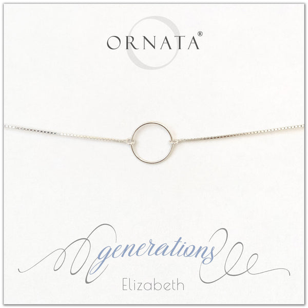 Family generations personalized sterling silver bolo bracelet. Our custom bracelets make good gifts for mothers, daughters, grandmothers, or granddaughters. Great mother’s day gift.