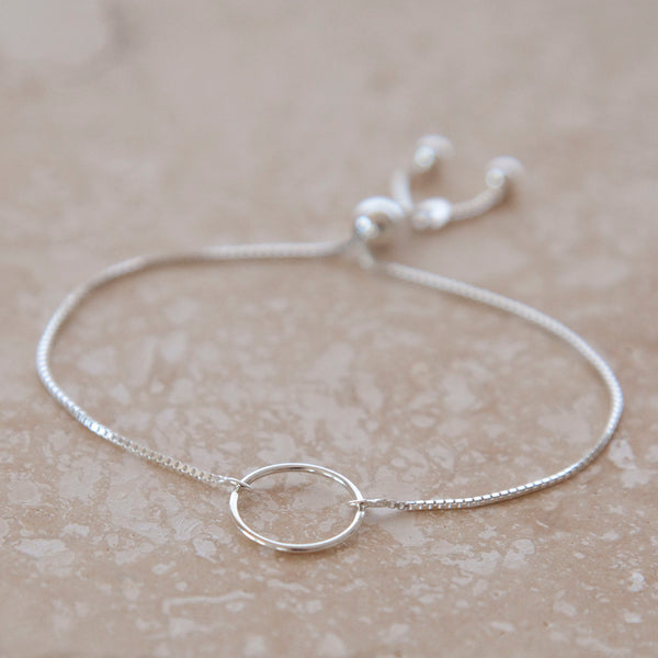 Personalized bracelet - sterling silver bracelet - custom inspirational jewelry with quote