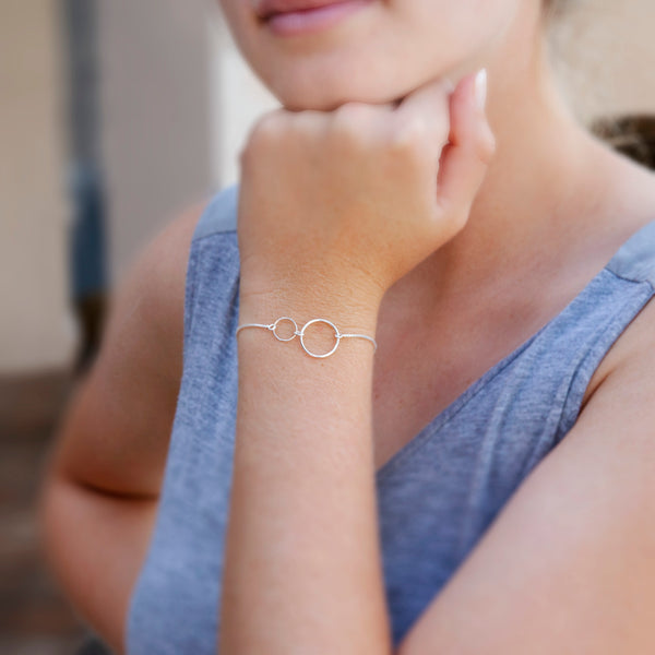 Custom mother’s day bracelets - sterling silver bolo bracelet - personalize the bolo bracelets with name of your mom, wife, or daughter.