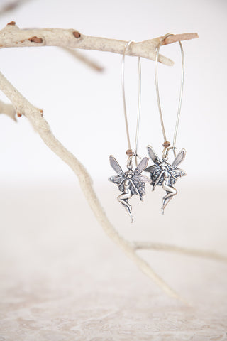 Silver Plated Fairy Earrings