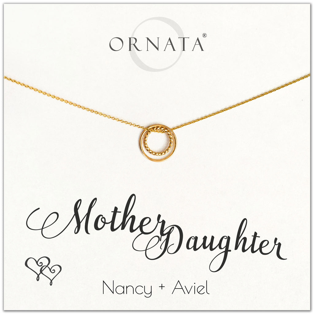 popular mother daughter necklace love 