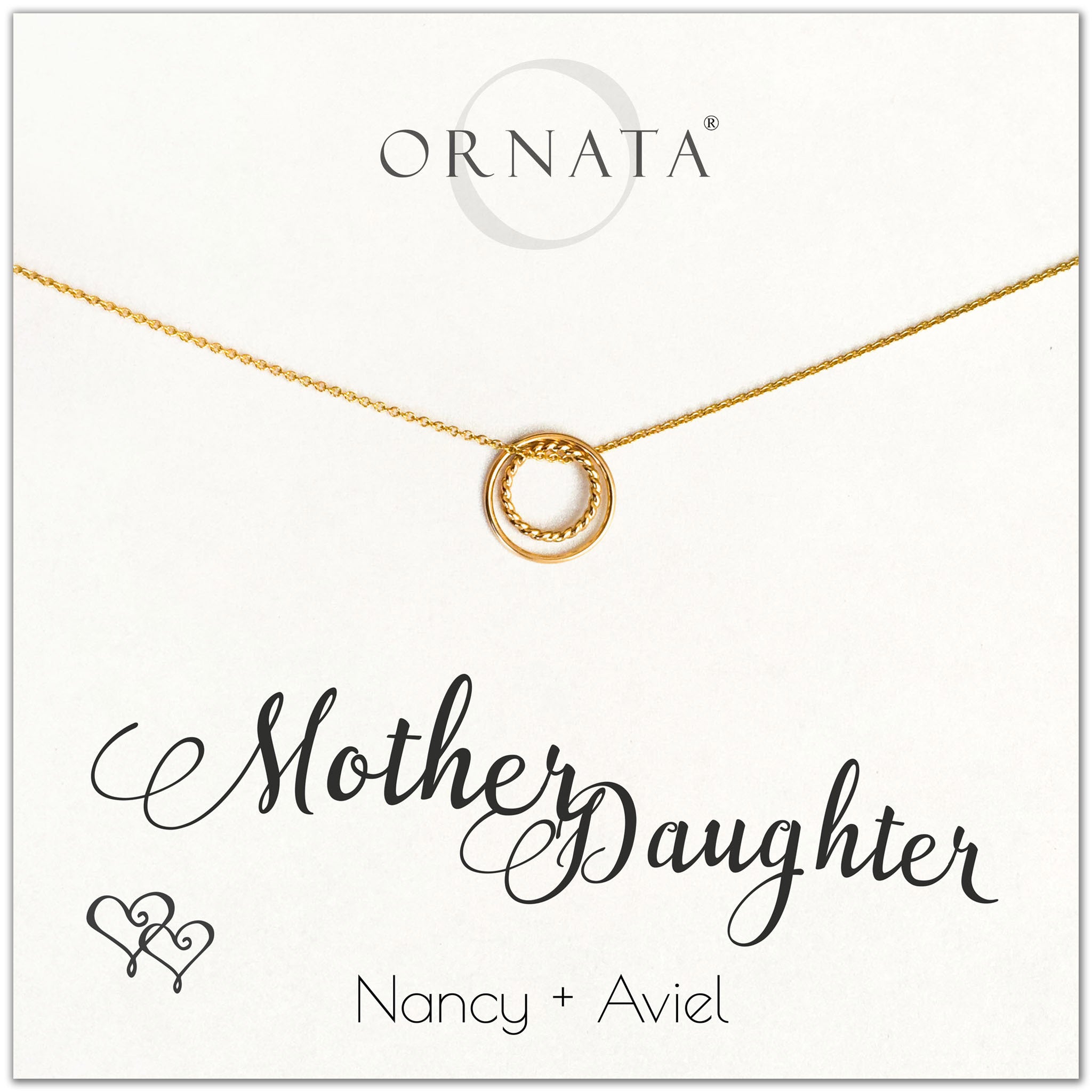 Buy SALE Mother Daughter Necklace Set, Two Gold Heart Necklace, Mother  Daughter Gift Jewelry Set, Mum Affordable Birthday Gift, Thank You Gift  Online in India - Etsy