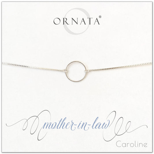 Mother in law personalized sterling silver bolo bracelet. Our custom bracelets make good mother in law gifts. Great mother’s day gift.