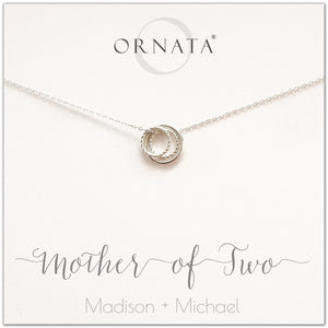 Ornata Customized Jewelry Personalized Sterling Silver Necklaces